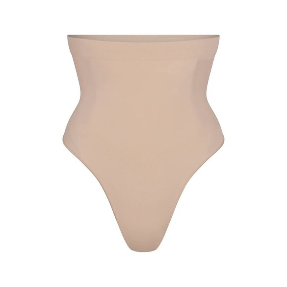 SKIMS SEAMLESS SCULPT HIGH-WAISTED THONG MICA SIZE 2X/ 3X - Picture 1 of 6